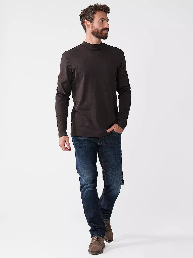 DRYKORN Langarmshirt MORITZO braun