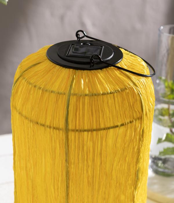 Dehner Solar-Laterne Kira, ca. Ø19/H31 cm