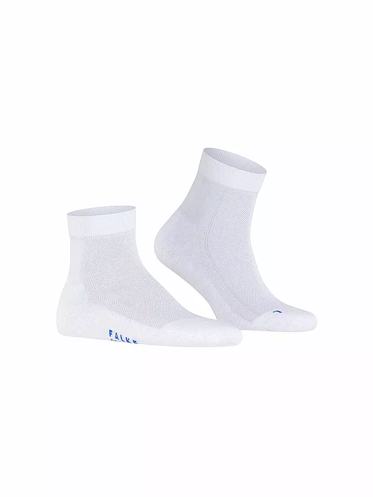 FALKE Kurzsocken COOL KICK white weiss