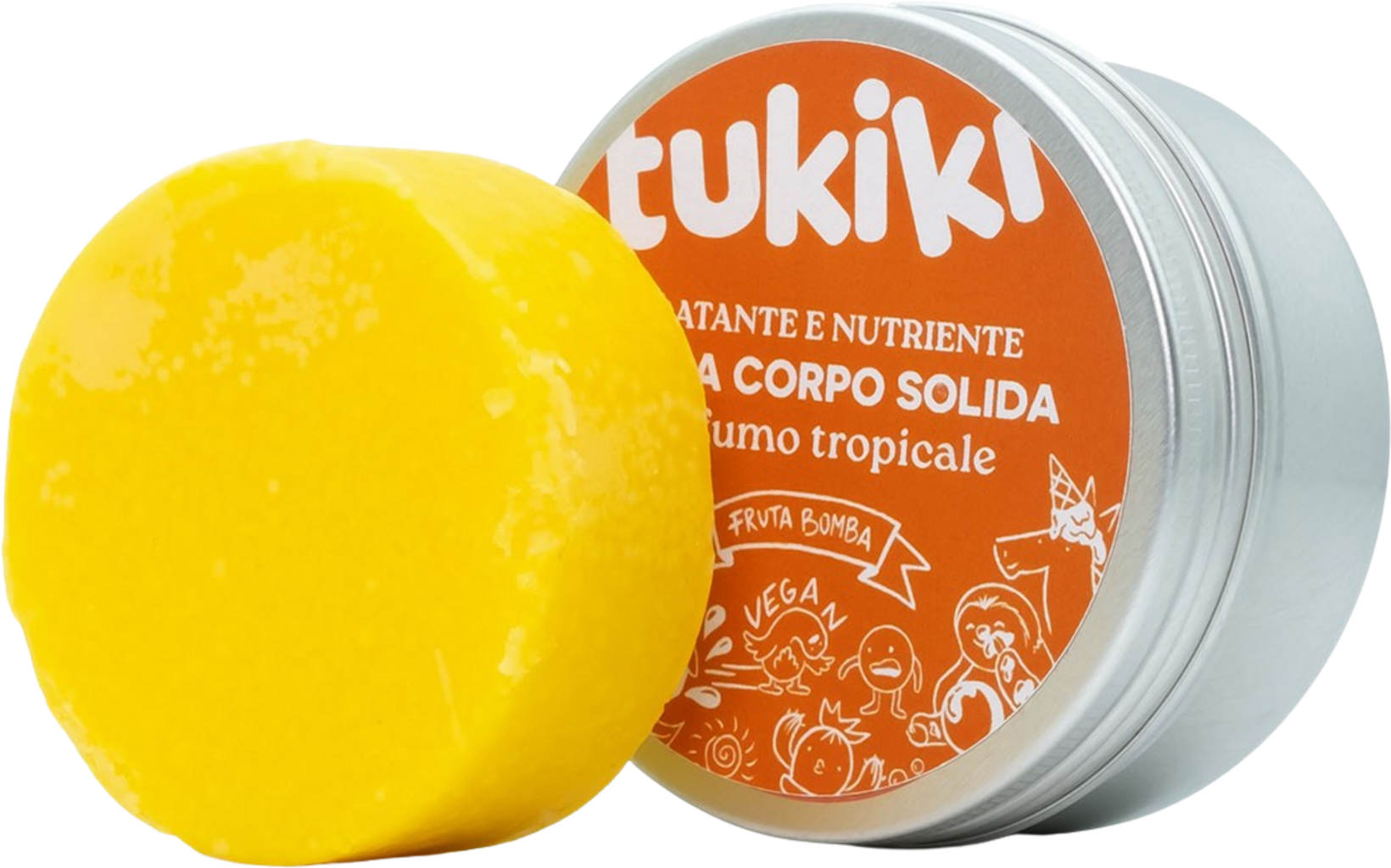 Tukiki  Moisturizing & Nourishing Solid Body Cream, 60 g