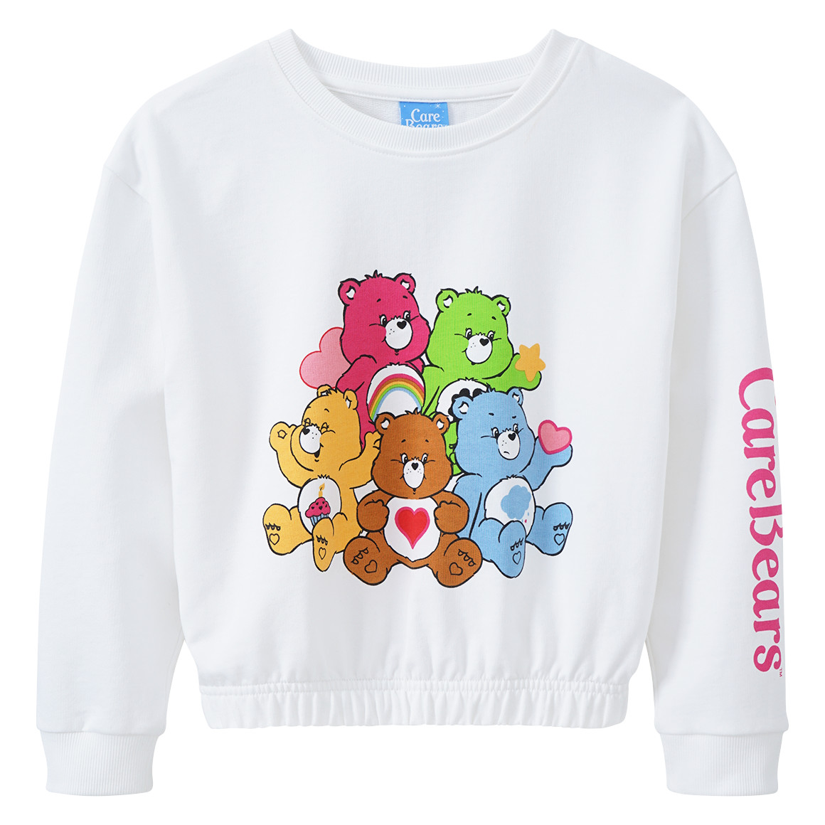 Topolino Glücksbärchis Sweatshirt mit Print weiss