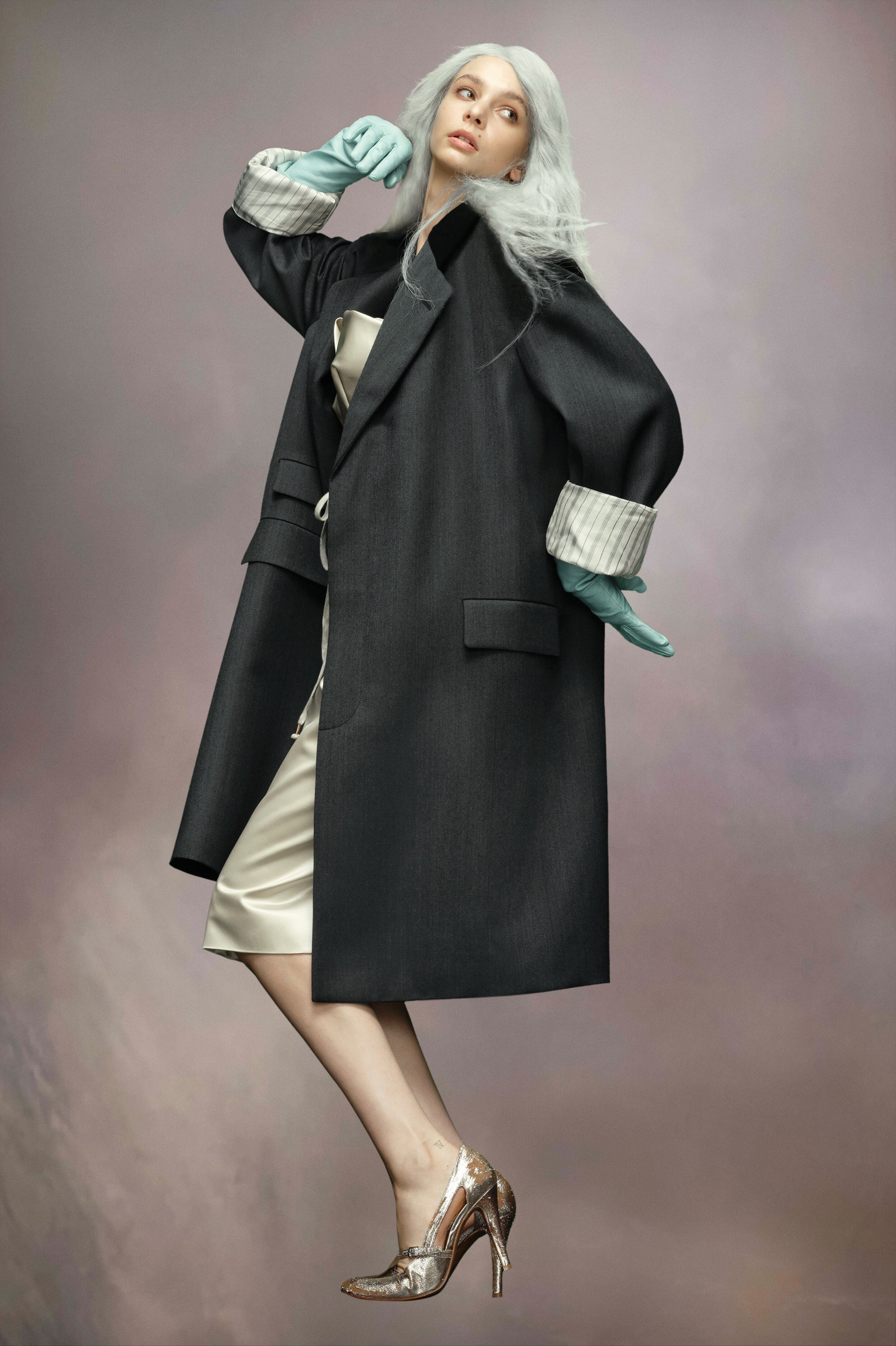 Manteau En Laine Work-In-Progress