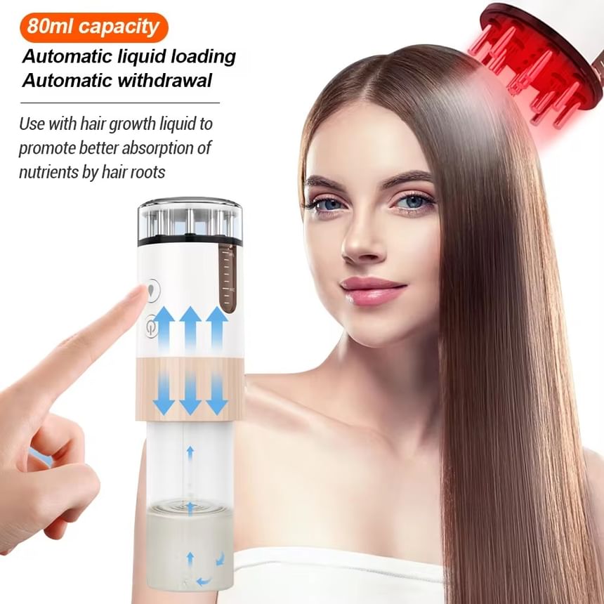 Thalia - USB oplaadbare lichttherapie hoofd- en hoofdhuidmassager