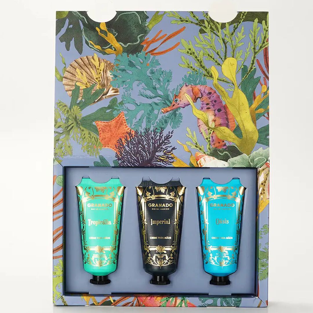 Deep-Sea Wonders Trio Creme Mãos Fundo do Mar - 150ml