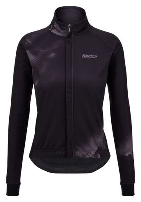 Veste Coupe-Vent Femme Santini Pure Dye Noir