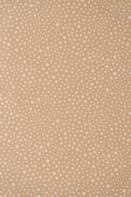 Majvillan Tapet Dots, Teddy Brown