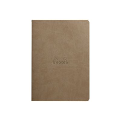 RHODIA Rhodiarama - Carnet de notes - A5 - 64 pages - ligné - taupe