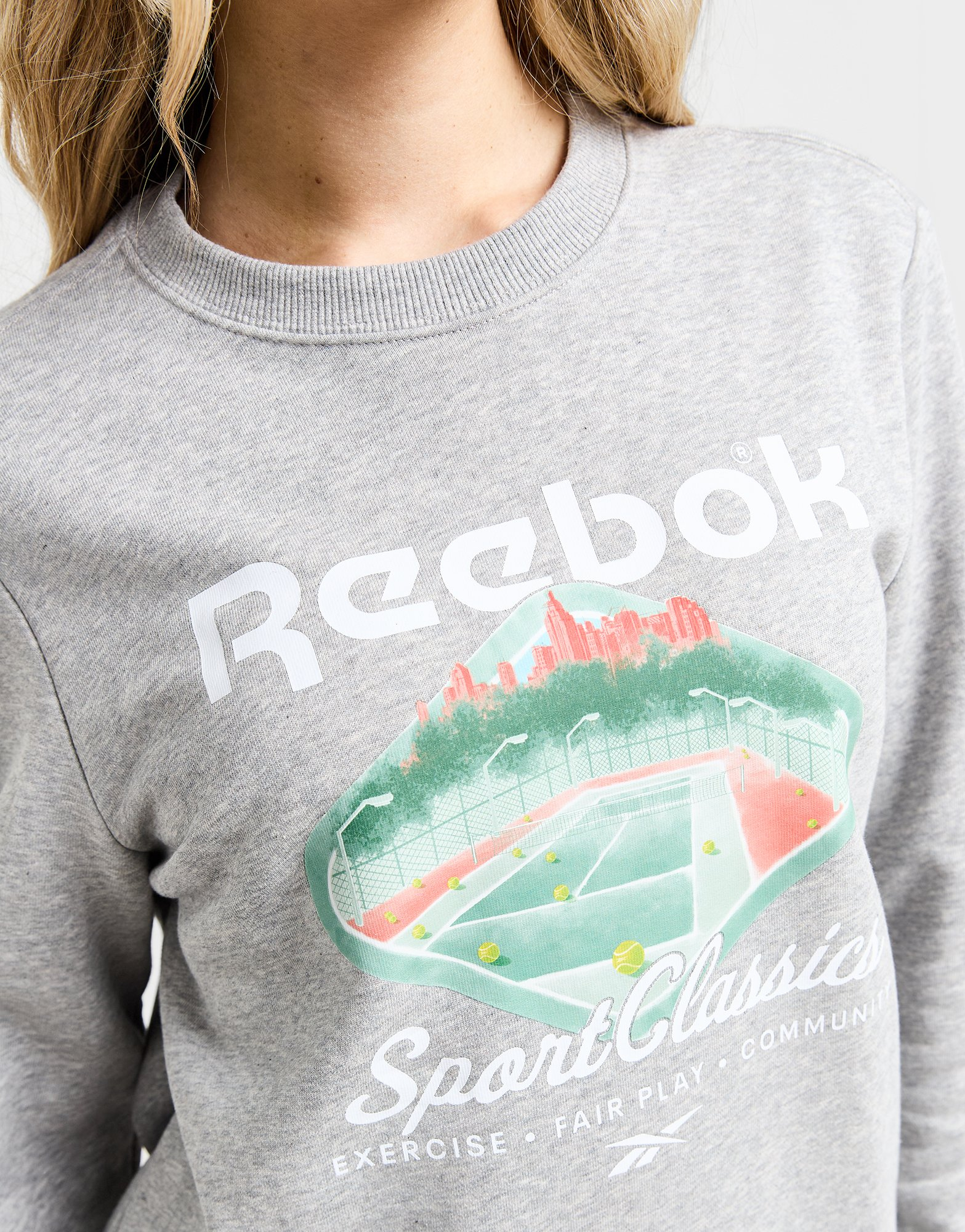 Reebok Sweat Court Graphic Femme