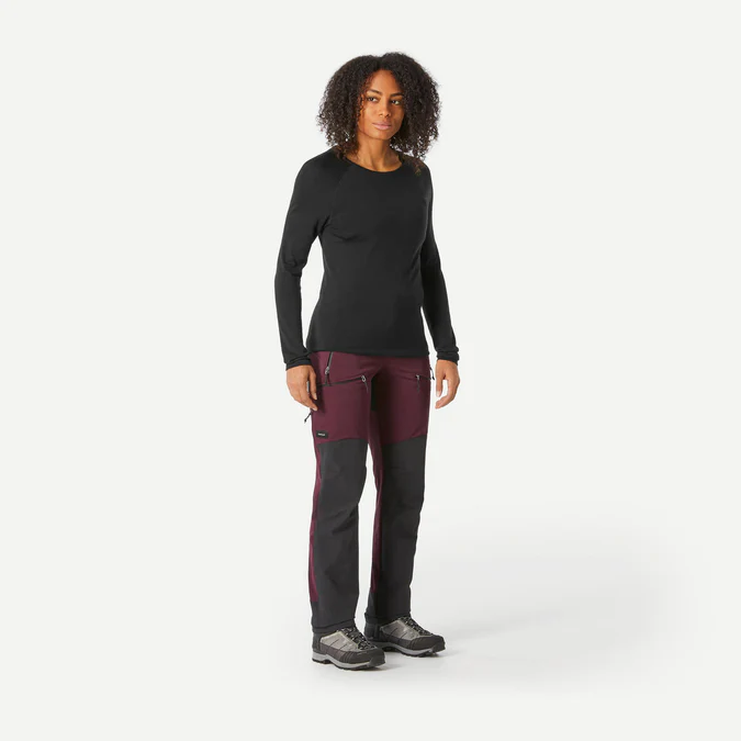 Decathlon Forclaz - Calças de caminhada Forclaz MT900 para mulheres