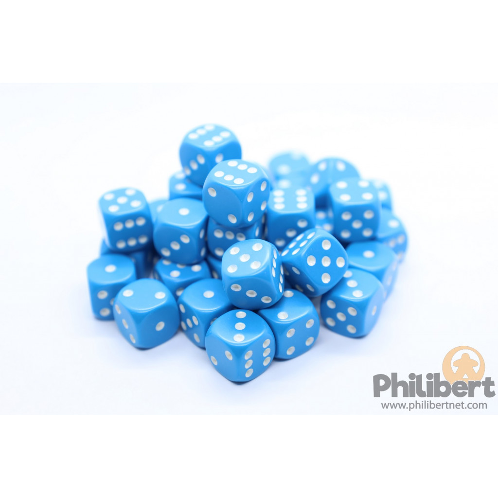 Set de 36 Dés Chessex : Opaques