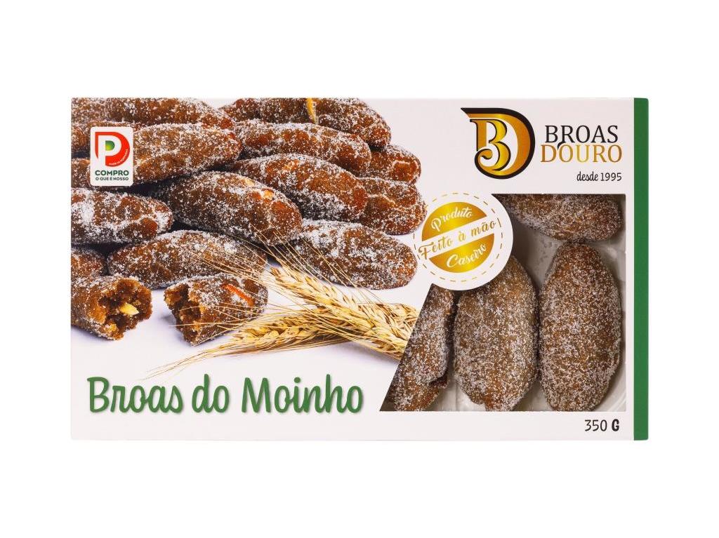 BROAS DO MOINHO LARANJA E MEL 350G