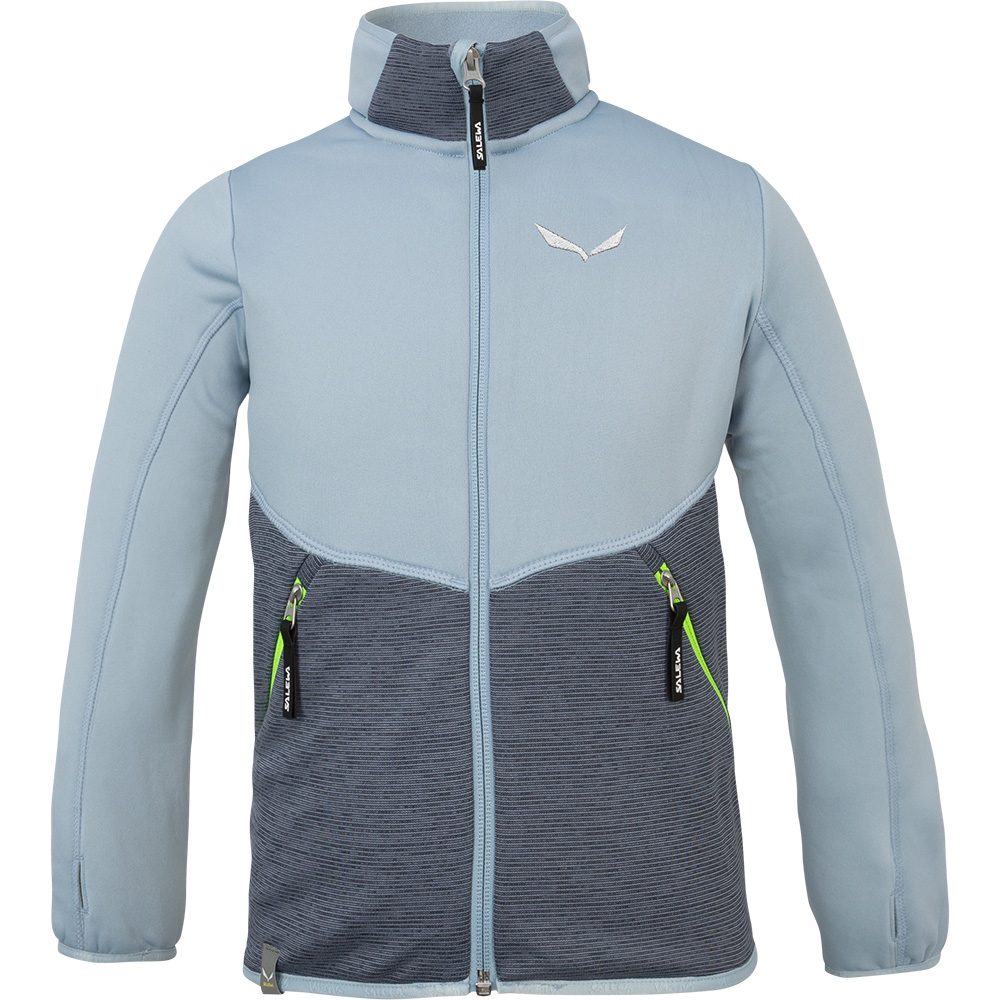 SALEWA Puez PL Fleecejacke Kinder ombre blue melange
