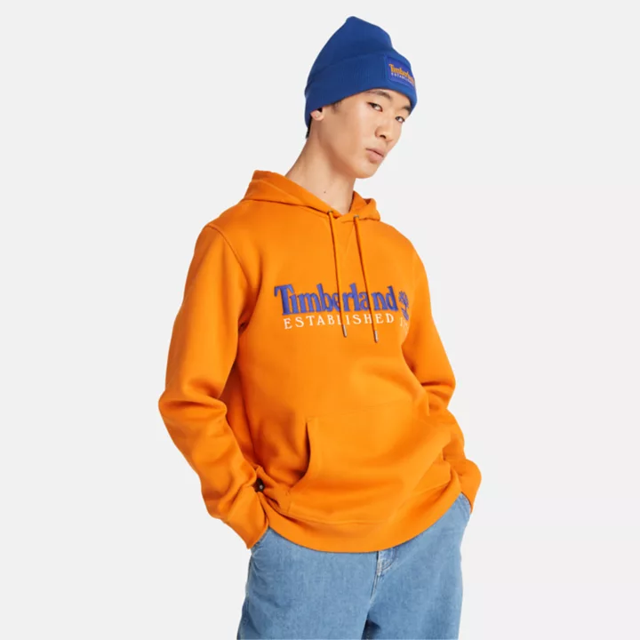Moletom com capuz Timberland 50º Aniversário na cor laranja