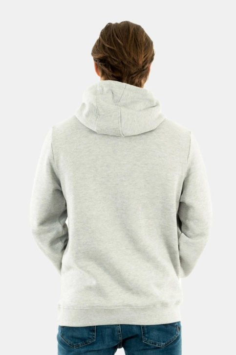 sweat guess jeans gym guess hoodie h9c9 light stone heather
