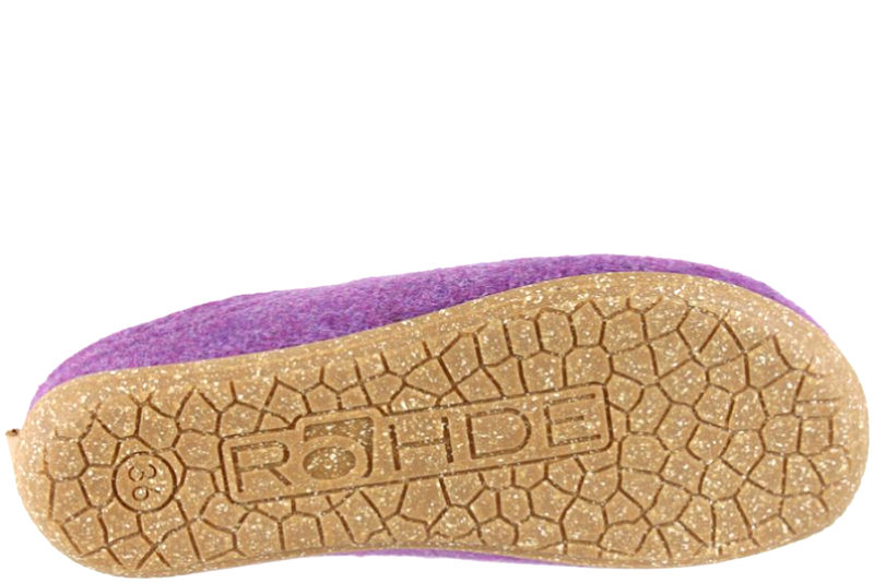 ROHDE HJEMMESKO I VIOLET ULD