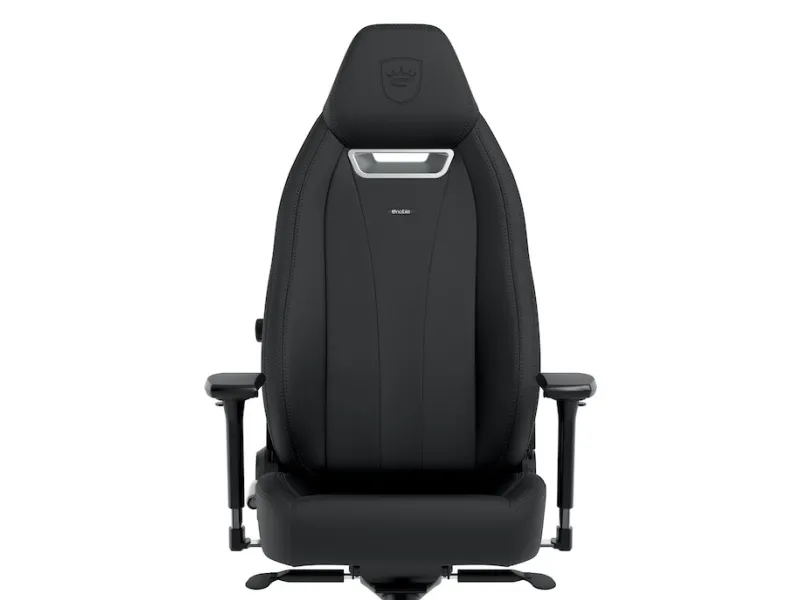 Noblechairs LEGEND - Spillestol - ergonomisk - armstøtter - T-formet - vippe - højteknologisk PU, high-tech falsk læder - sort