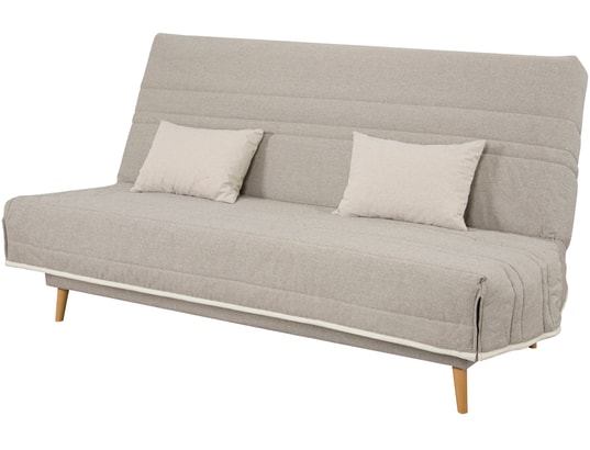CONCEPT1 - Canapé lit Eveil CC 130 ressorts ensachés (mat Simmons) beige