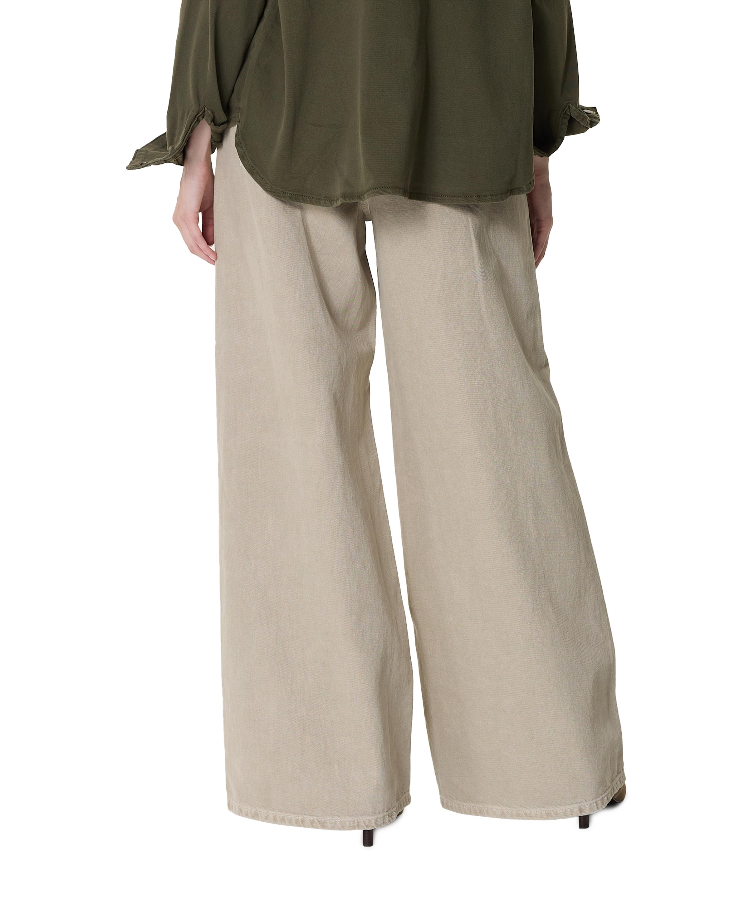 My Essential Wardrobe Wide MWKaro 175 dames jeans beige