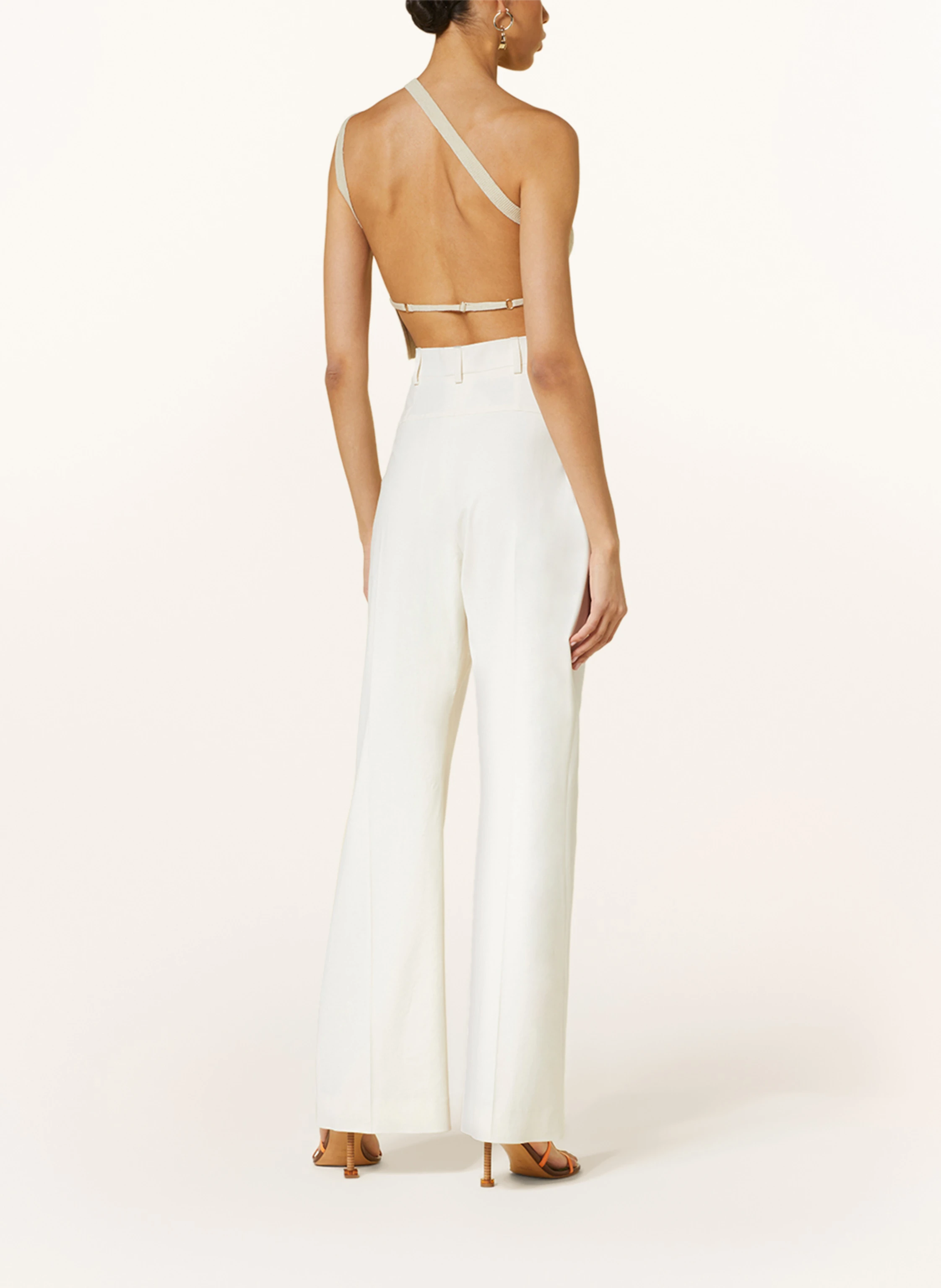 JACQUEMUS Stricktop LA MAILLE ASCU mit Leinen