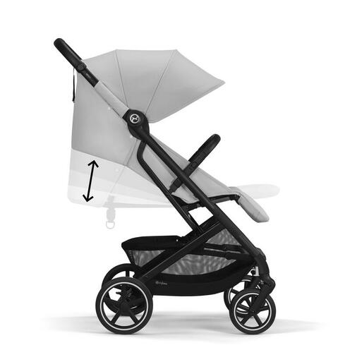 Poussette Beezy BLK - Fog Grey - CYBEX