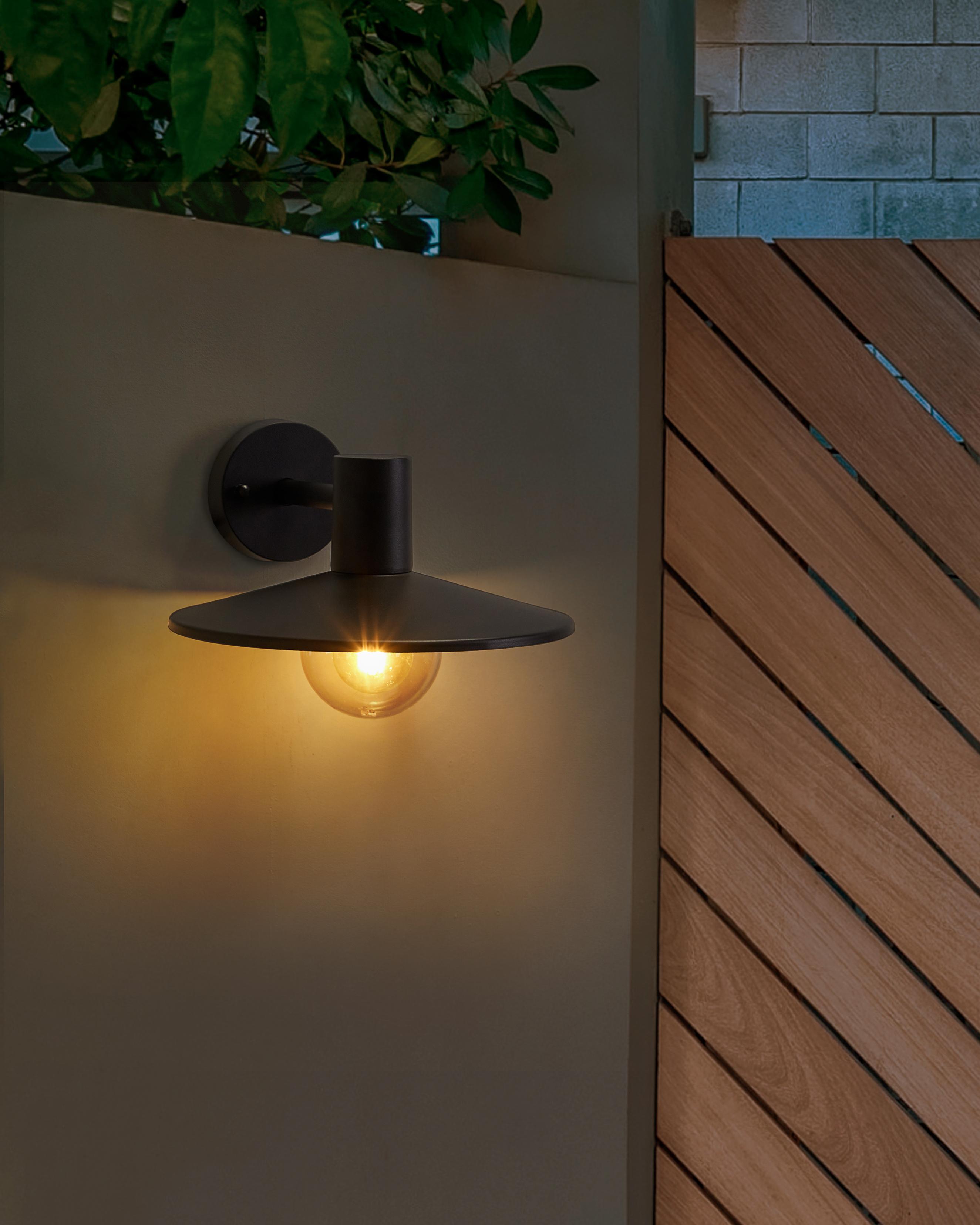 Buiten wandlamp BARALIA Zwart