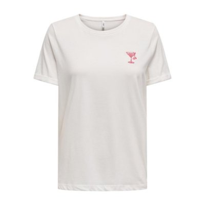 Tee-shirt à manches courtes femme Gitte ONLY