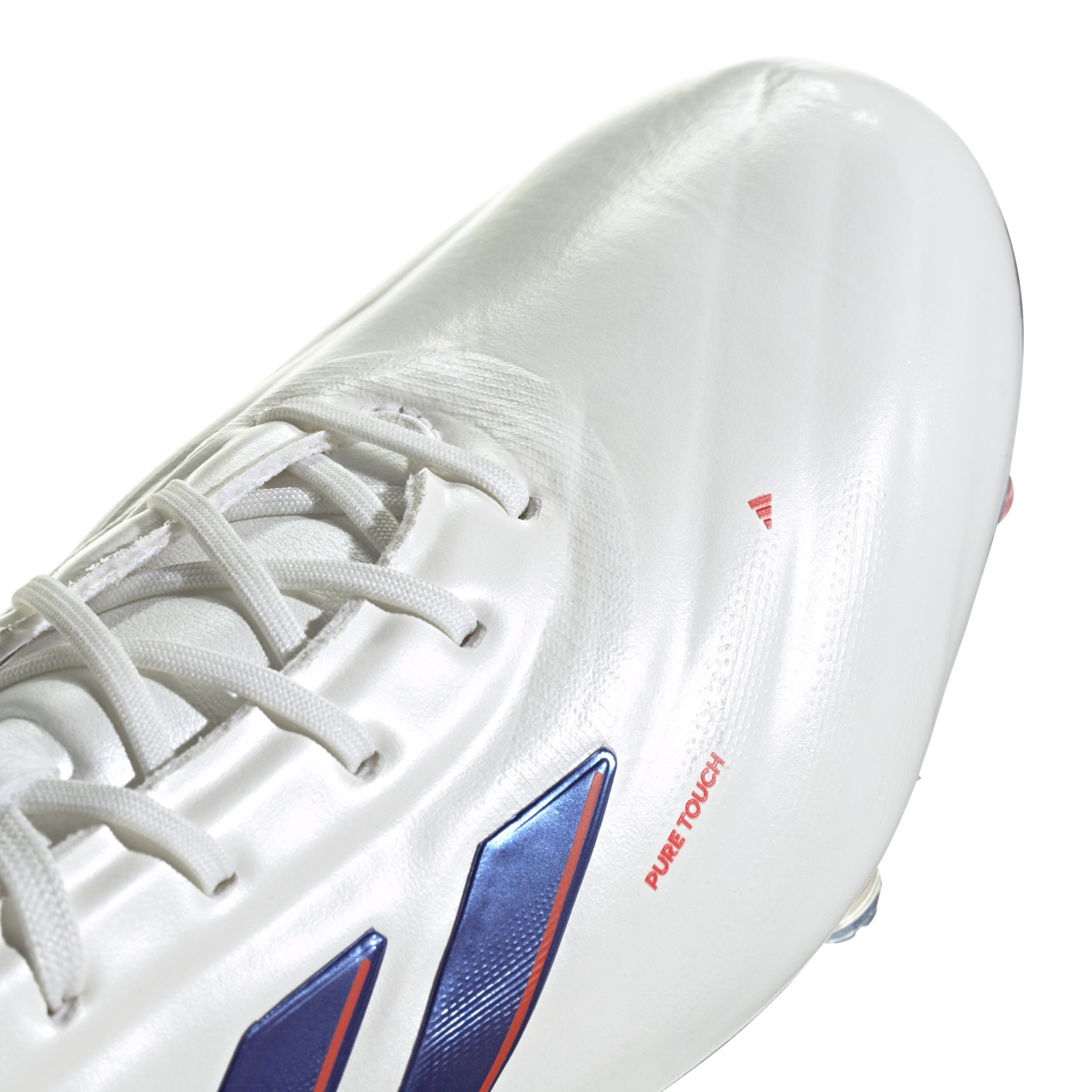 Adidas Copa Pure 2 Elite Gras Voetbalschoenen (FG) Wit Blauw Rood
