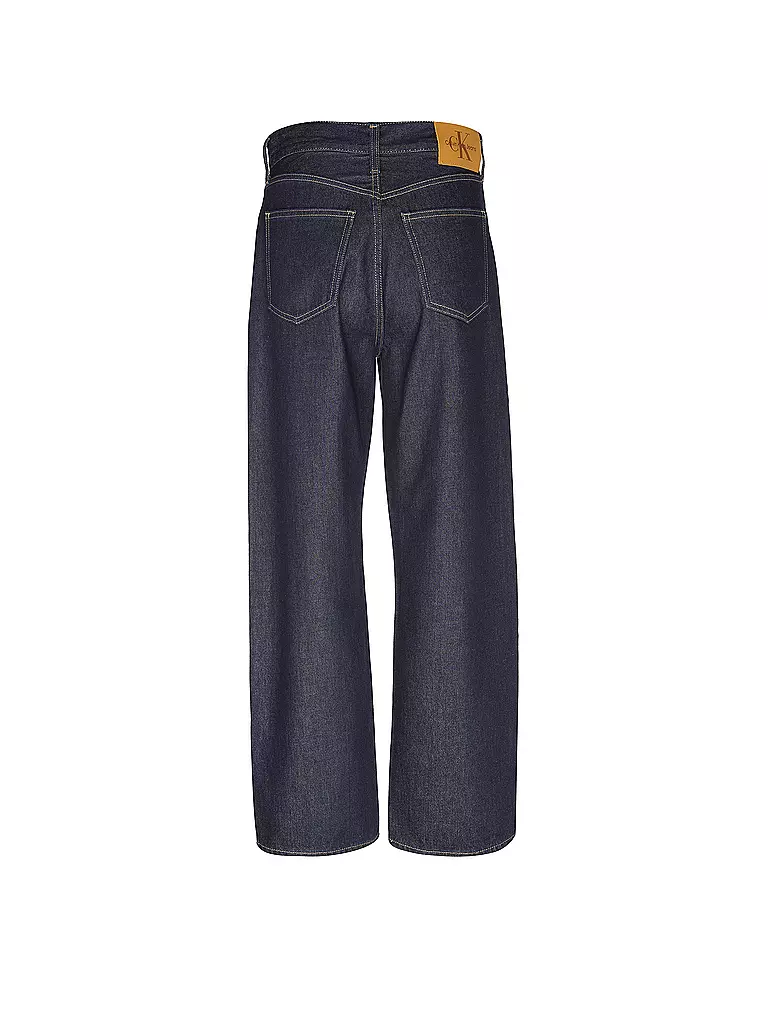 CALVIN KLEIN JEANS Jeans Mom Fit BARREL dunkelblau