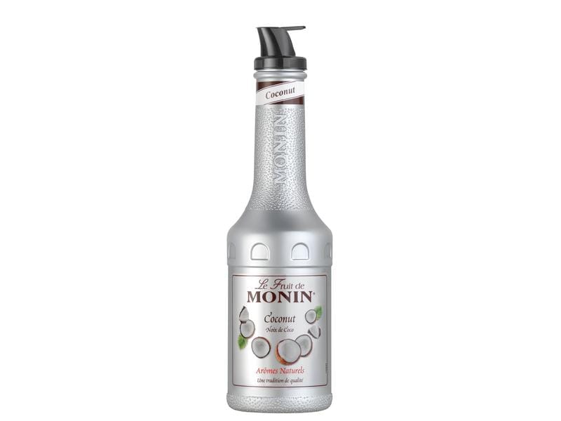 Monin Fruchtpüree Le fruit de Kokosnuss 1 l Gebrauchsfertiges Fruchtmark mit Kokosgeschmack