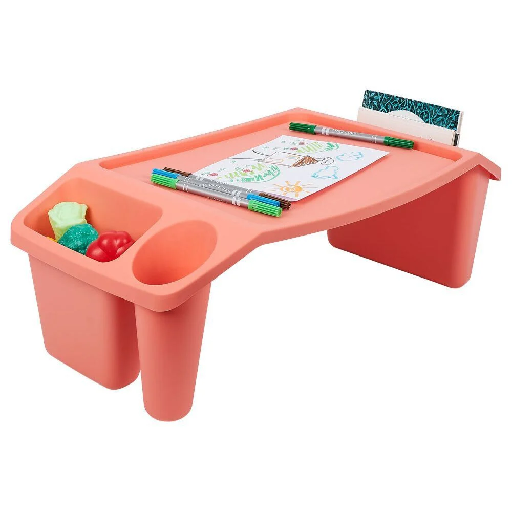 Bureau d'activité mobile pour enfant plastique 2 coloris