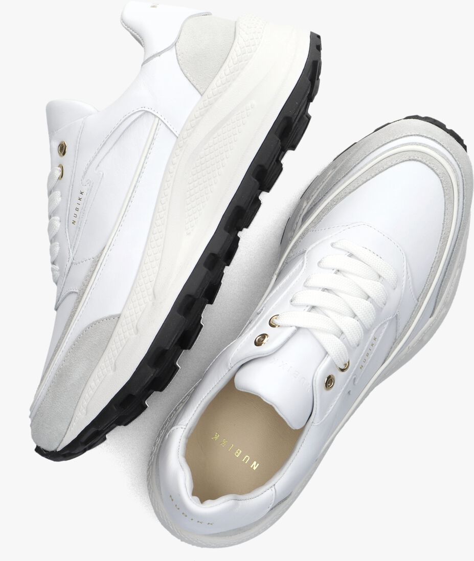 NUBIKK witte nubikk lage sneakers oberon nora