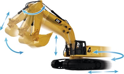 Carrera 1:24 CAT 336 Radiostyrt Gravemaskin