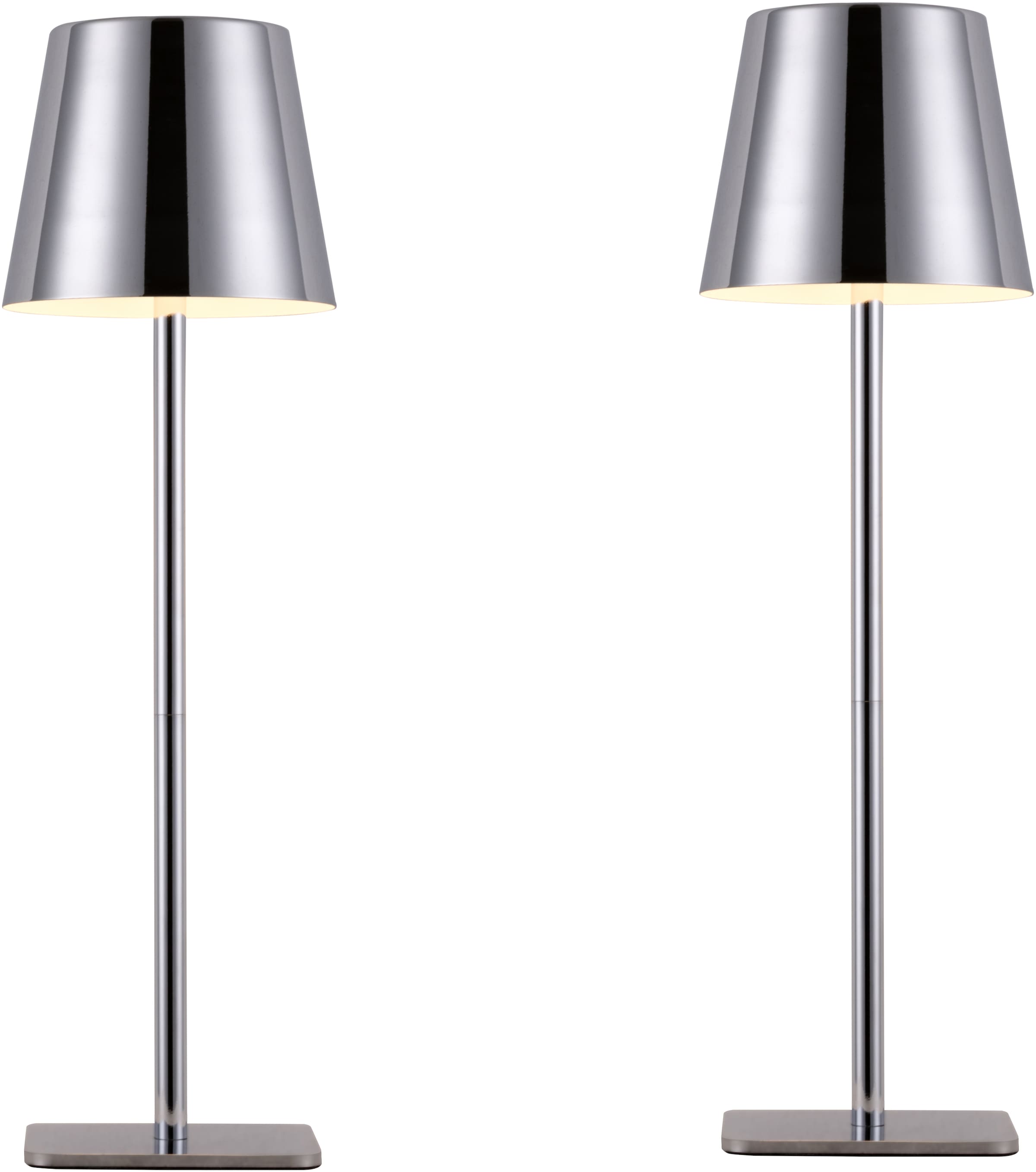 GOODproduct LED Tischleuchte »Merrin« LED-Modul 2 Stk. warmweiss - kaltweiss