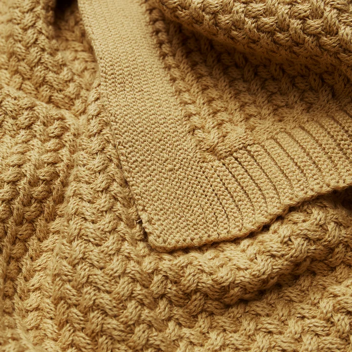Cam Cam Copenhagen - Harper Strick Babydecke, honey