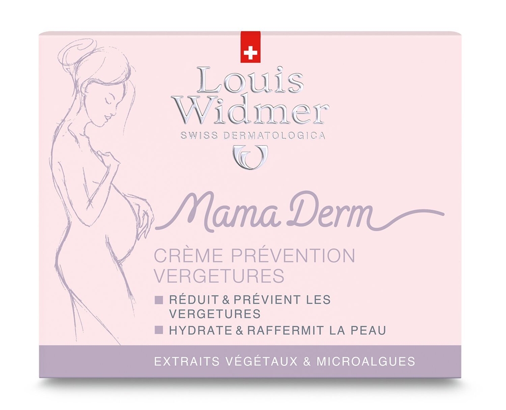 LOUIS WIDMER MamaDerm Schwangerschaftsstreifen Creme Creme parfumiert 250 ml