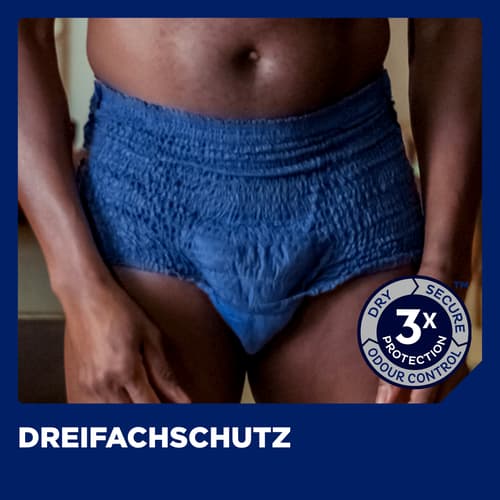 Tena men pants plus blau S/M