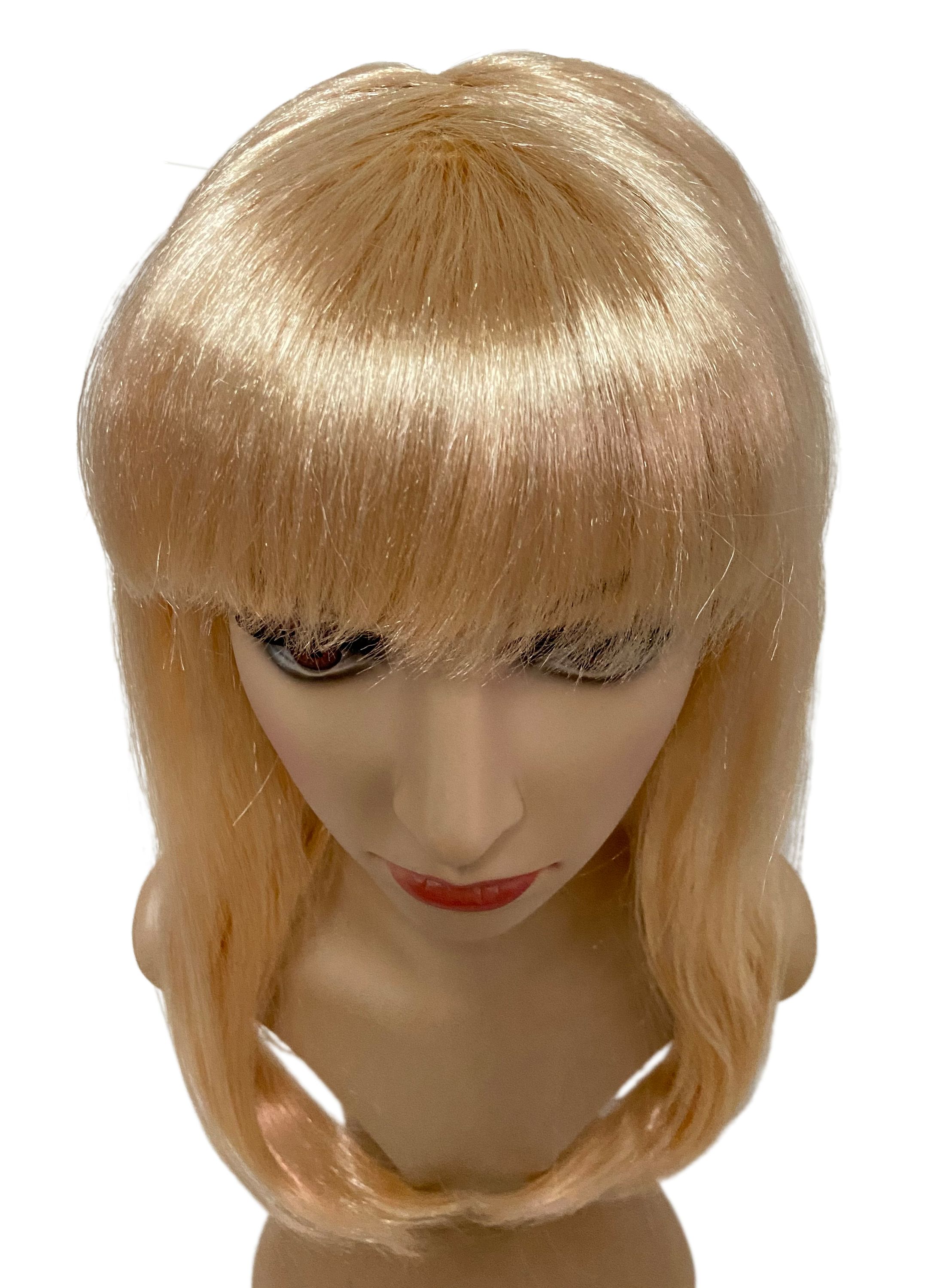 Perücke Langhaar blond