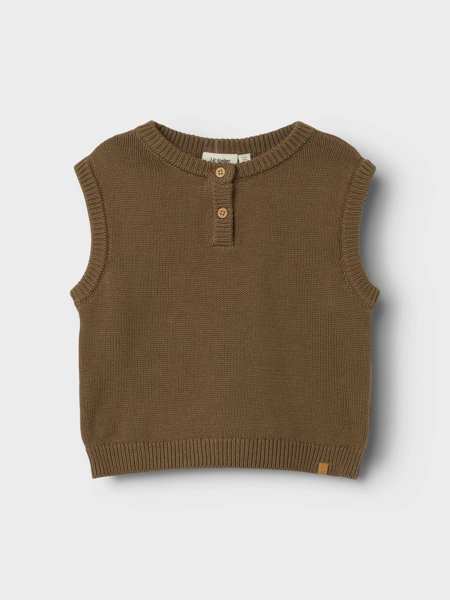 Ramlo Loose Short Knit Vest