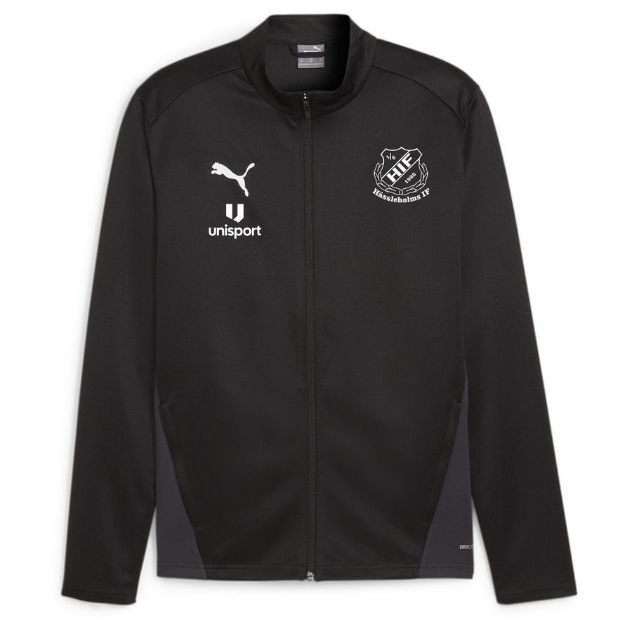 Hässleholms IF Träningströja Full Zip Spelare Vuxen - Svart/Grå
