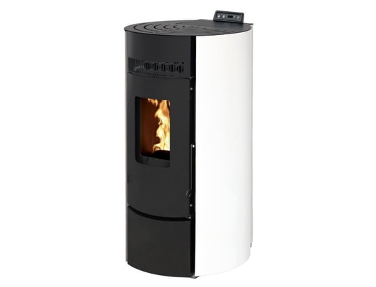 INTERSTOVES - Poêle à granulés Poêle à granules leandro 9 etanche - blanc