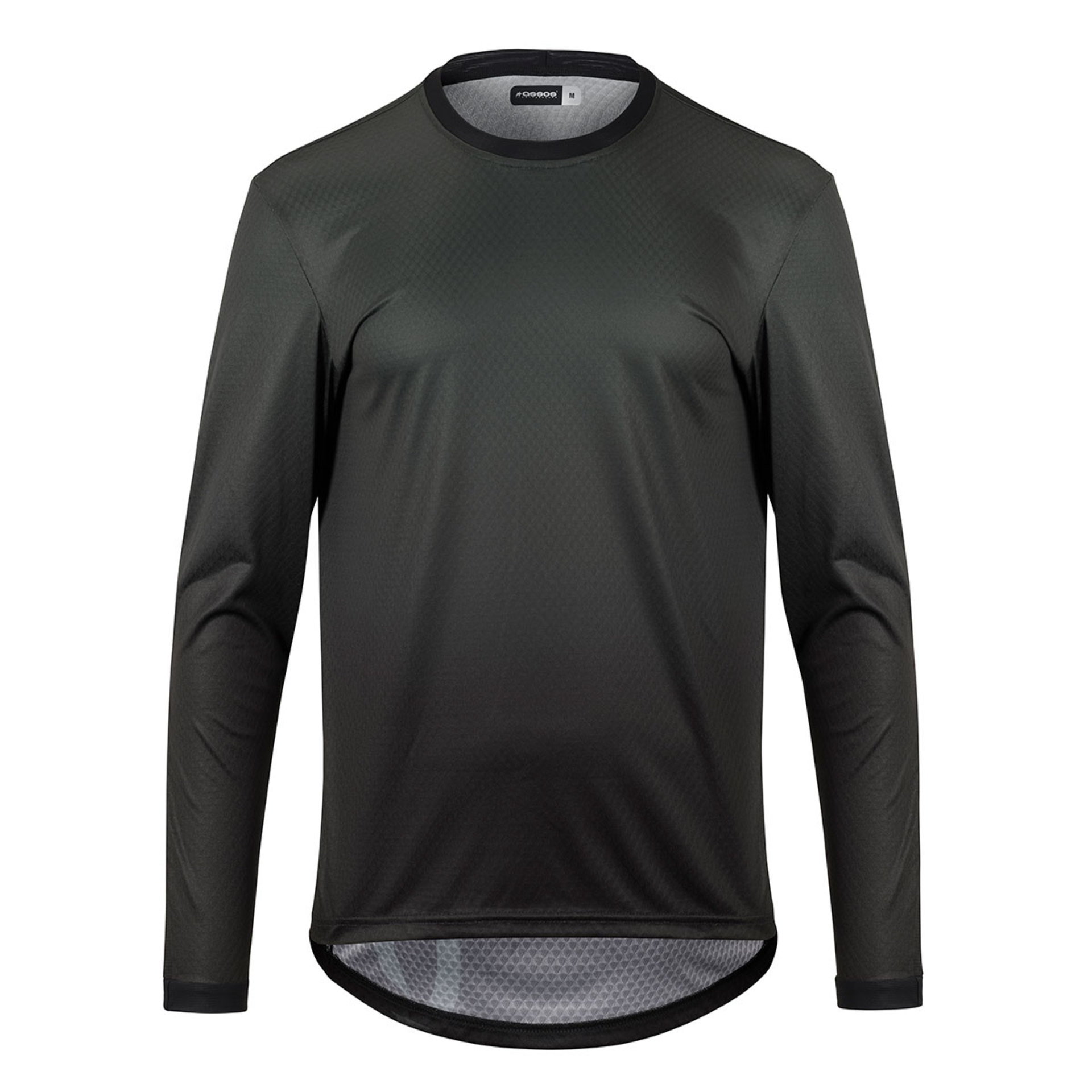 Assos Trail T3 MTB Fietsshirt Lange Mouwen Donkergrijs/Grijs Heren