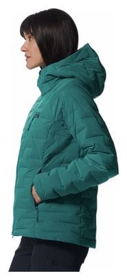 Doudoune Femme Mountain Hardwear Stretchdown Hoody Vert