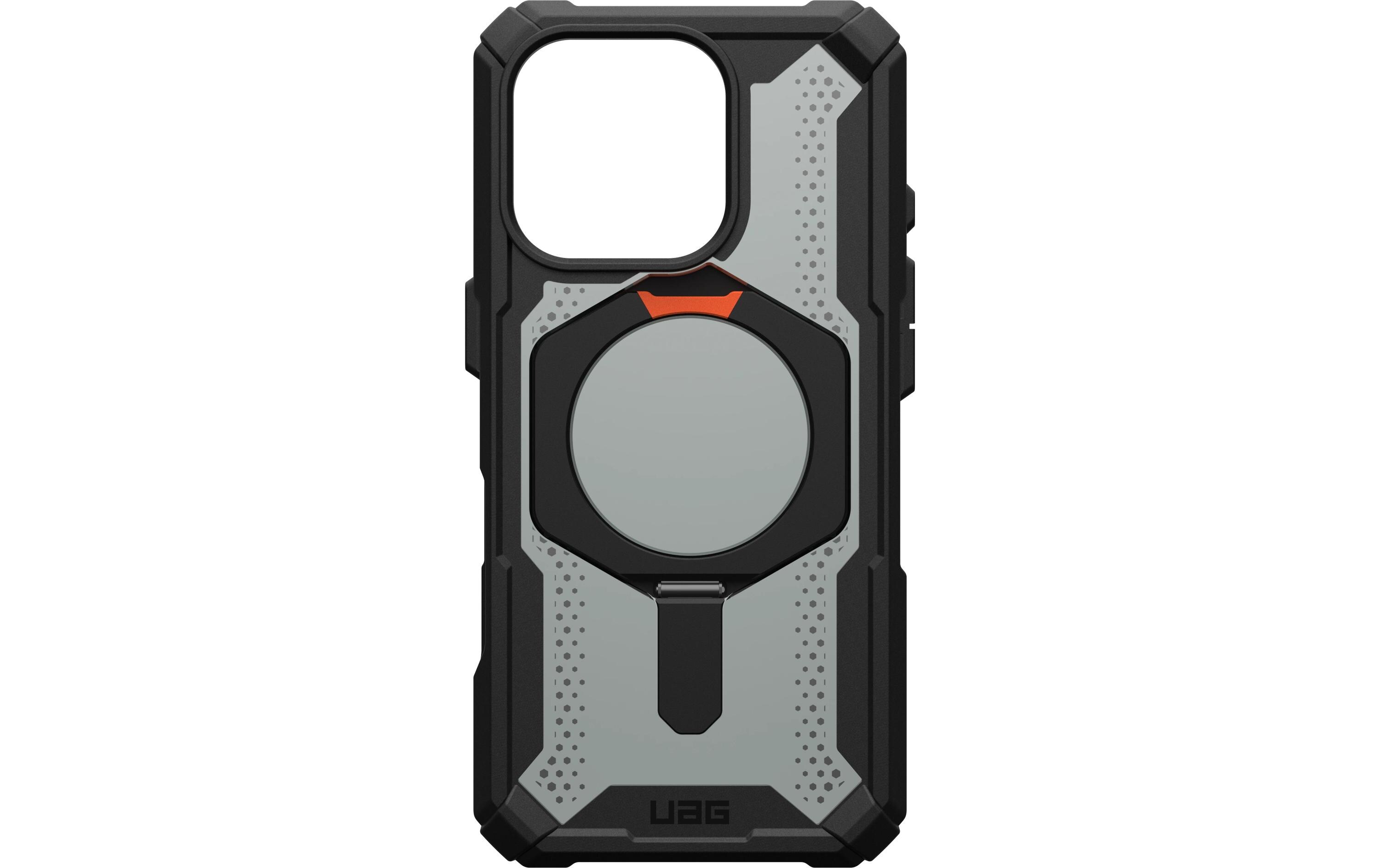 Back Cover Plasma XTE iPhone 16 Pro Black/OrangeSchutzhülle für das Apple iPhone 16 Pro