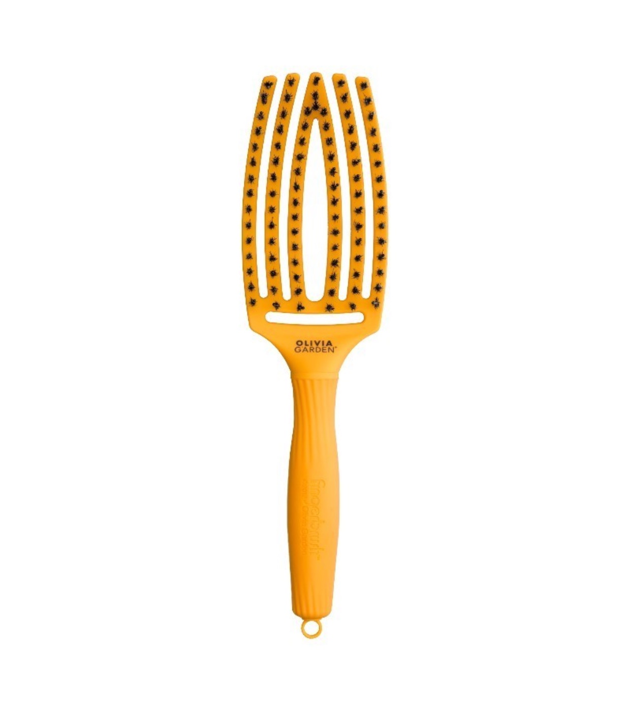 Olivia Garden - *On The Road Again* - Escova de cabelo Fingerbrush Combo Medium - Yellow Sunshine