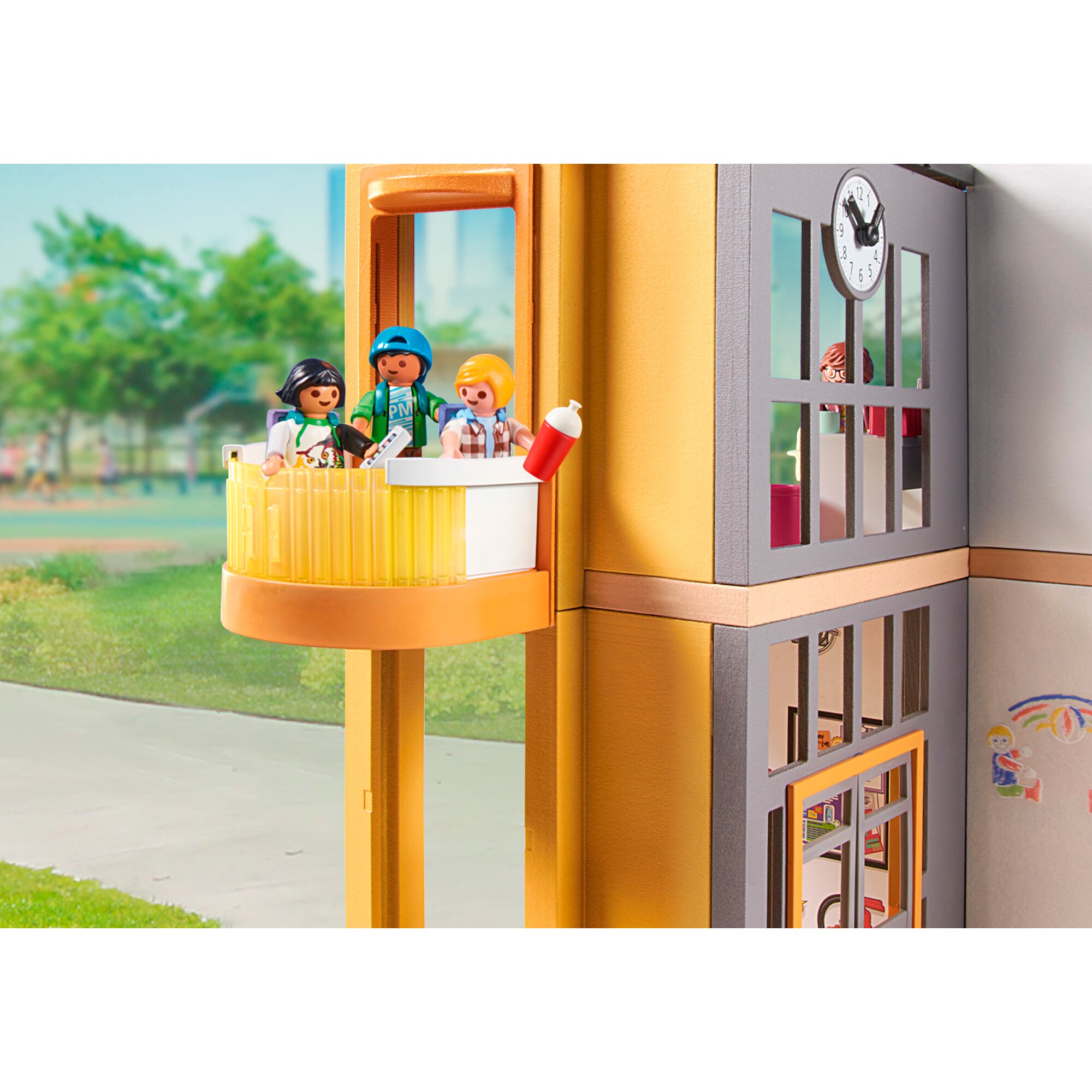 PLAYMOBIL Konstruktionsspielzeug City Life Große Schule