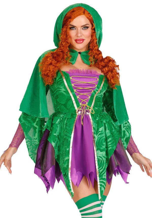 Halloween Jurk Dames Tovenares Leg Avenue