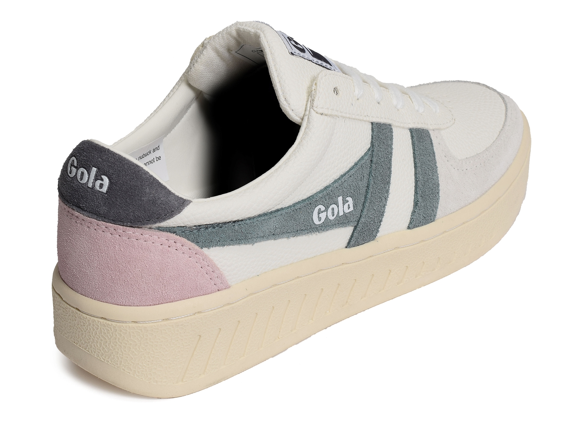 Grandslam trident trainers w blanc gris
