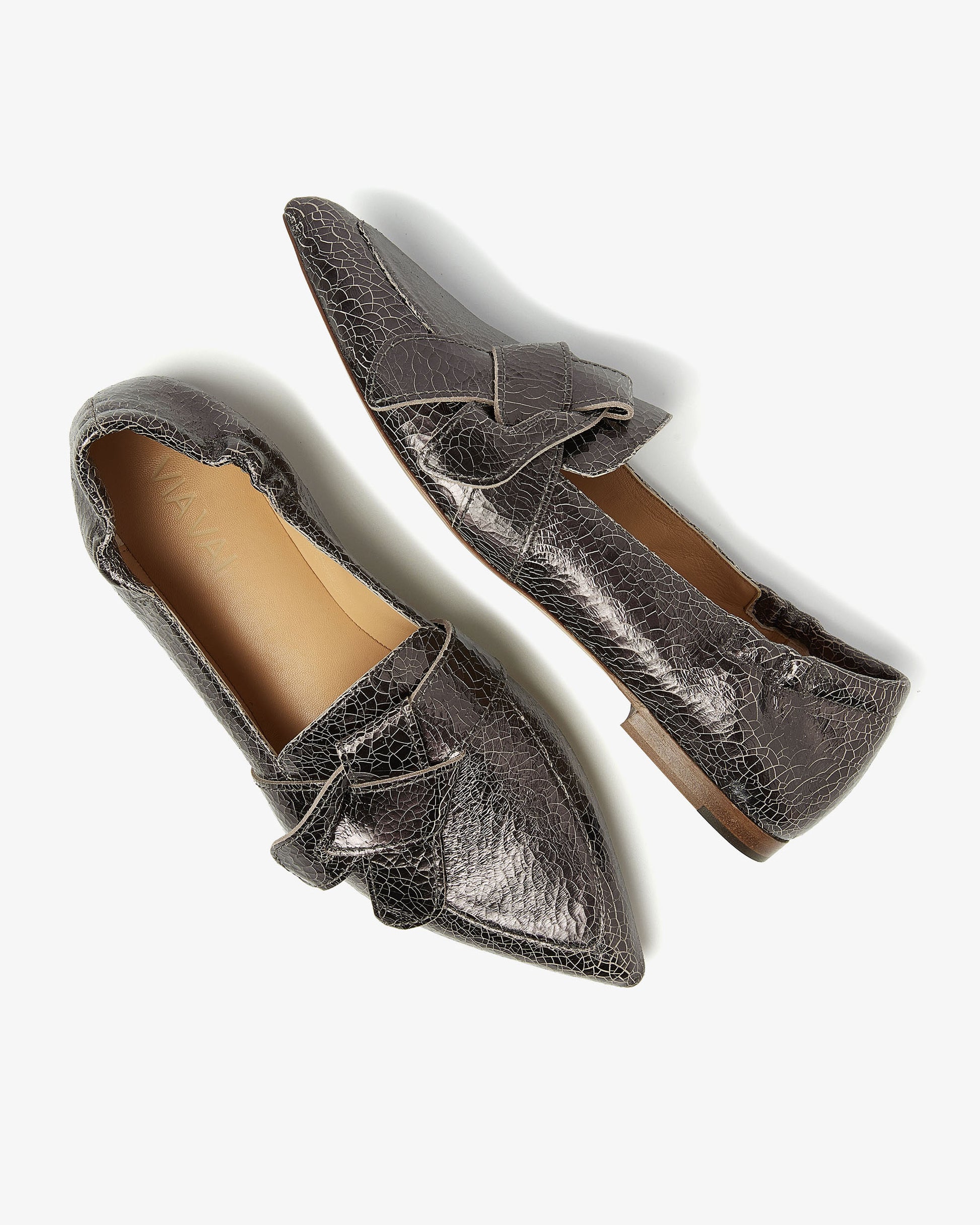 VIA VAI metallic dames loafers Lola Rayne