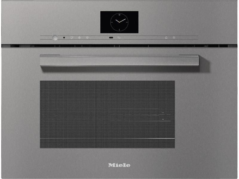 Miele Dampfgarer DGM 7640 Grau Dampfgarer mit Mikrowelle
