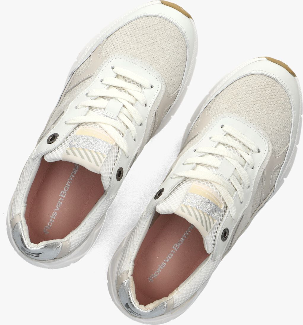 witte floris van bommel lage sneakers sfw-10168 daysi